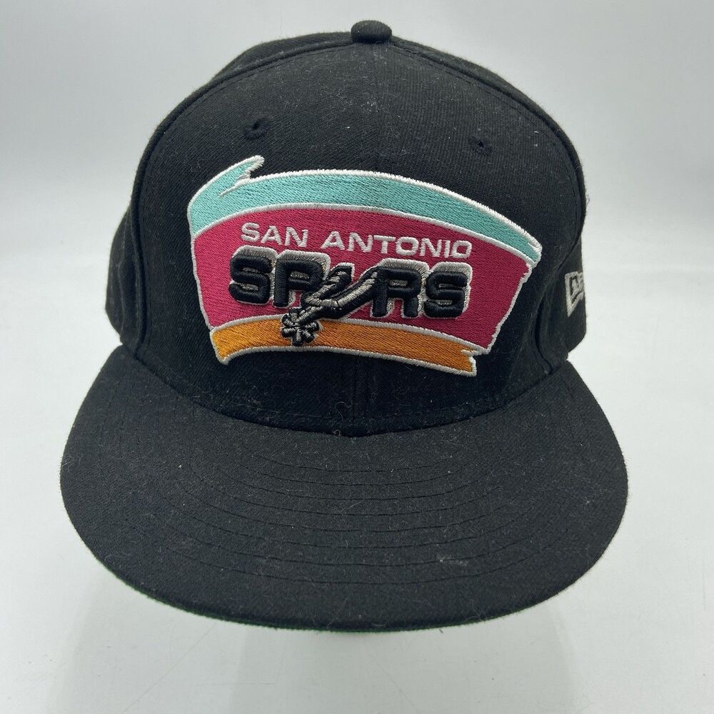 New Era Black NBA San Antonio Spurs HWC All Star Fitted 7 3/8